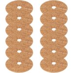 12 pi�ces tapis de coco plantes, 20cm disque de protection plante, tapis de noix de coco disque paillis ...