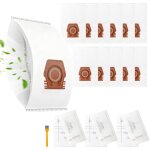 12 sacs d'aspirateur compatibles avec les mod�les miele guard l1 et guard s1, grande capacit�, incluant ...