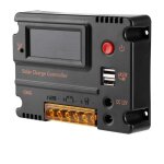 12 v / 24 v 10a r�gulateur lcd panneau solaire charge intelligent contr�leur batterie charge r�gulateur ...