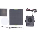 12 v 50 w chauffage de voiture portable, panneau solaire , d�givreur de voiture multifonctionnel et efficace ...