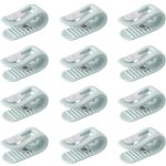 12 vert enfile couette, clip housse de couette, pince housse de couette, attache couette, attache drap ...