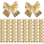 120 pices noeuds de nol, noeuds de ruban de nol mini noeuds d'arbre de nol arbre de nol bowknot ...