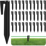 120 pi�ces piquet fil robot tondeuse, piquets de fixation pour c�bles p�riph�riques robot tondeuse, piquets ...