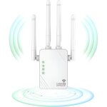 1200mps r�p�teur wifi, extender wifi, amplificateur de signal wifi, 5ghz et 2. 4ghz dual band wifi booster, ...