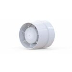 125 mm extracteur d'air silencieux 16w �conome en �nergie � flux mixte ventilateur de conduit pour bain, ...