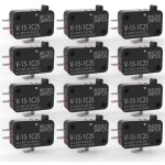 12pcs 125v / 250v 15a micro interrupteur momentan� pour porte de four � micro - ondes arcade cherry push ...