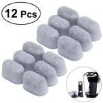 12pcs filtres  eau  charbon actif de remplacement pour machines  caf cuisinart et cafetires