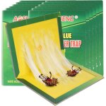 12pcs piges adhsifs, puissant plaques de glu, plaques collantes anti antiparasitaires et rongeurs