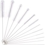 12pcs tube brosse de nettoyage, goupillon nettoyage, brosse de nettoyage tube pour bouteille, tuyau brosses ...