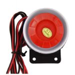 12v 120db mini sir�ne filaire pour alarme syst�me de s�curit� accessoires d'alarme sir�ne syst�me d'alarme ...