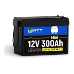 12v 300ah batterie lifepo4, 3480wh batterie lithium avec chargeur, scuris bms intgr protect, 15000 ...
