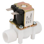 12v �lectrovanne d'eau en plastique entr�e �lectrique 12v g1 / 2  nc �lectrovanne d'eau 1 / 2 pour machine ...