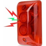 12v filaire alarme stroboscopique sir�ne son sir�ne lumi�re clignotante d'urgence avertissement lumi�re ...
