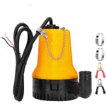 Treetalk - 12v pompe  eau submersible pompe submersible 50w 4200l / h pompe  courant continu pompe ...