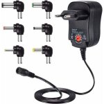 12w adaptateur alimentation universelle 3v 4, 5v 5v 6v 7, 5v 9v et 12v, chargeur secteur transformateur ...
