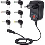 12w adaptateur alimentation universelle 3v 4, 5v 5v 6v 7, 5v 9v et 12v, chargeur secteur transformateur ...