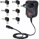 12w adaptateur alimentation universelle 3v 4, 5v 5v 6v 7, 5v 9v et 12v, chargeur secteur transformateur ...