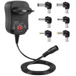 12w adaptateur alimentation universelle 3v 4, xu, 5v 5v 6v 7, 5v 9v et 12v, chargeur secteur transformateur ...