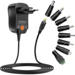 12w adaptateur secteur universel ac � dc 3v 4. 5v 5v 6v 7. 5v 9v 12v 1a transformateur d'alimentation ...