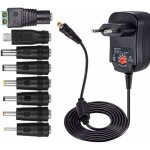 12w universel ac dc adaptateur d'alimentation 3v 4, 5v 5v 6v 7, 5v 9v et 12 v avec 8 connecteurs d'adaptateur ...