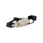 Metz connect - fiche rj45 pouvant être confectionnée sur le terrain 130e405032 - e mâle noir 1 pc(s) Metz connect - fiche rj45 pouvant être confectionnée sur le terrain 130e405032 - e mâle noir 1 pc(s)