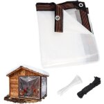 13m housse de protection pour poulailler, isolante - b�che imperm�able pour serre, pour le jardinage, ...