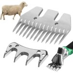 13t lame de cisaillement droite et peigne de rechange pour tondeuse  chvre lectrique en laine - ciseaux ...