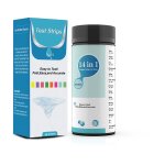 14 en 1 test de qualit d'eau, bandes de test piscine spa dtection rapide du ph, analyse de la qualit ...