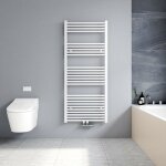 140x60cm sèche serviettes radiateur eau chaude vertical chauffage 661w, tubes ronds - blanc - meykoers ... 140x60cm sèche serviettes radiateur eau chaude vertical chauffage 661w, tubes ronds - blanc - meykoers ...