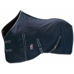 145 cm, blu: couverture doublée de coton avec tissu extérieur en polyester durable avec fentes latérales ... 145 cm, blu: couverture doublée de coton avec tissu extérieur en polyester durable avec fentes latérales ...