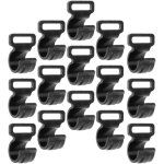 15 crochets r�utilisables arceaux tente, fixation organisateur mat�riel camping.