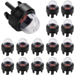 15 pièces ampoule amorçage d'essence, ampoule de carburant pompe, bulle d'huile de carburateur pour stihl ... 15 pièces ampoule amorçage d'essence, ampoule de carburant pompe, bulle d'huile de carburateur pour stihl ...