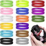 15 pi�ces collier chiot, 15 couleurs colliers identification de chiot colliers d'identification pour ...