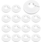 15 pièces colliers de tuyau de radiateur couvercle blanc solide de pipe en plastique pour tuyau rosace ... 15 pièces colliers de tuyau de radiateur couvercle blanc solide de pipe en plastique pour tuyau rosace ...