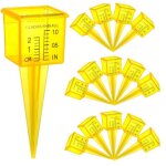 15 pi�ces jauge d'arrosage pluviom�tre mesure des pr�cipitations eau de pluie �valu� grande gicleur d'eau ...