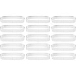15 pices sries moules  tartelettes ovales moules  perfors pour la cuisson en acier inoxydable forme ...