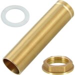 150 � 31. 5 mm extension robinet cuisine, acier inoxydable robinet remplacement, kit fixation robinet ...