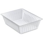 D - work - 1500 barquettes charcutières 500cc - 14, 3 x 11, 1 x 4, 9 cm - emballage alimentaire transparent ... D - work - 1500 barquettes charcutières 500cc - 14, 3 x 11, 1 x 4, 9 cm - emballage alimentaire transparent ...