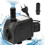 1500l / h 25w pompe eau aquarium ultra - silencieux, ajustable pompe fontaine pour �tang fontaine r�servoir ...