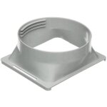 150mm accessoires de climatisation diam�tre 15cm blanc rond interface de corps mobile accessoires de ...