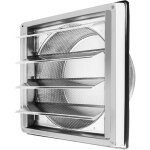 150mm grille de ventilation, clapet anti - retour grille de protection contre les intemp�ries en acier ...