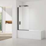 Swiss aqua technologies - 150x80 cm pare - baignoire pivotant en verre, orientation gauche et droite, ...