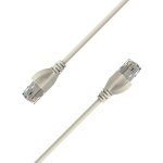 15m ultra slim cat 6a c�ble ethernet 10gbps 32awg utp od2, 8mm 500mhz, 10gb thin rj45 patch cord pour ...