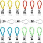 15pcs accroche torchon, pince torchon crochet torchons, attache serviette attache torchon cuisine, porte ...