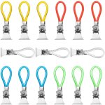 15pcs accroche torchon, pince torchon crochet torchons, attache serviette attache torchon cuisine, porte ...