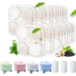 [jamais utilis�] lot de 16 filtres triple action + 2 tuyaux pour fontaine catit pixi - recharge compatible ...