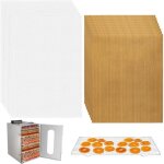 16 pi�ces feuilles de d�shydrateur de silicone antiadh�sive, tapis de d�shydrateur antiadh�sifs pour ...