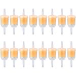 16 pi�ces filtres � essence en ligne, filtres � carburant, filtre � essence universel � vitesse de filtration ...