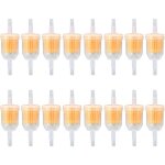 16 pi�ces filtres � essence en ligne, filtres � carburant, filtre � essence universel � vitesse de filtration ...