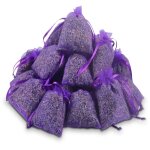 16 sachets de lavande parfum�s - sachet senteur pour armoire, linge et placard